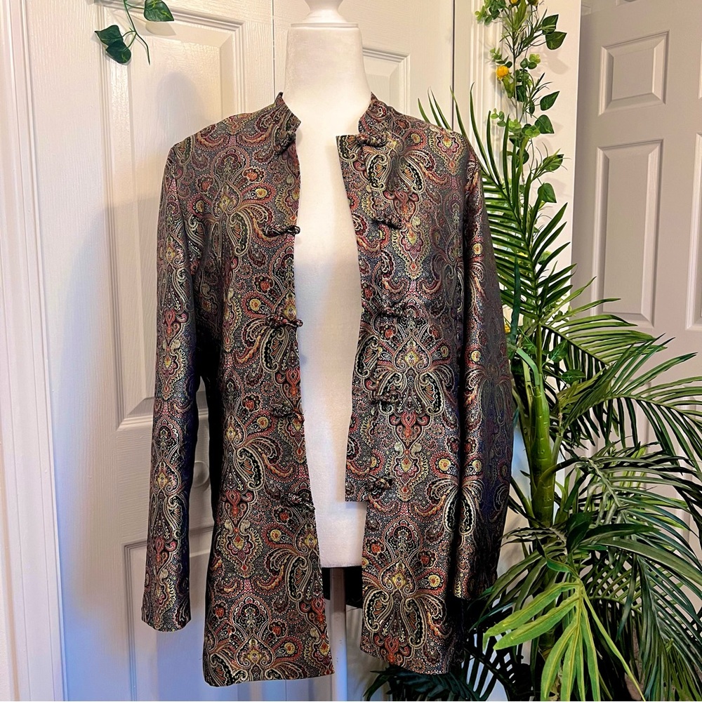Dress Barn Metallic Jacket
